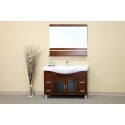 Bellaterra 203138 48 In Single Sink Vanity-Wood-Walnut - 48x18.9x34.8"