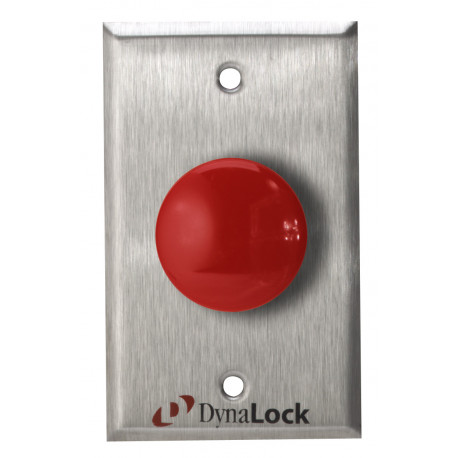 DynaLock 6210 Palm Button Alternate-Action SPDT