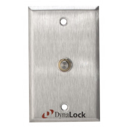 DynaLock 6275 Push Buttons, 3/8" Dia. Stainless Steel, 1-60 Sec. PTD, SPDT Form "Z"