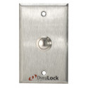  6280 NR US19 Push Buttons, 1" Dia. Stainless Steel, Momentary SPDT