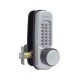 Lockey 1600 1600 SN Mechanical Keyless Heavy Duty Knob Lock With Passage Function