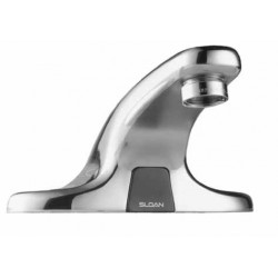 Sloan EBF650 Sensor Activated Touch-Free Hand Washing Faucet - Battery Powered, 4" Centerset