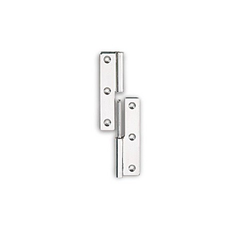 Sugatsune KN KN-75R/SS Cabinet Lift Off Hinge, Stainless Steel, Finish-Polished