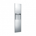 ASI 9467 Profile - Paper Towel Dispenser & Waste Receptacle - Multi, C-Fold - 4.5 gallon - Recessed