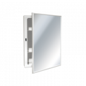 ASI 8338 Medicine Cabinet – Surface Mounted, Enameled Steel – 14-1/4"W X 20-1/4"H