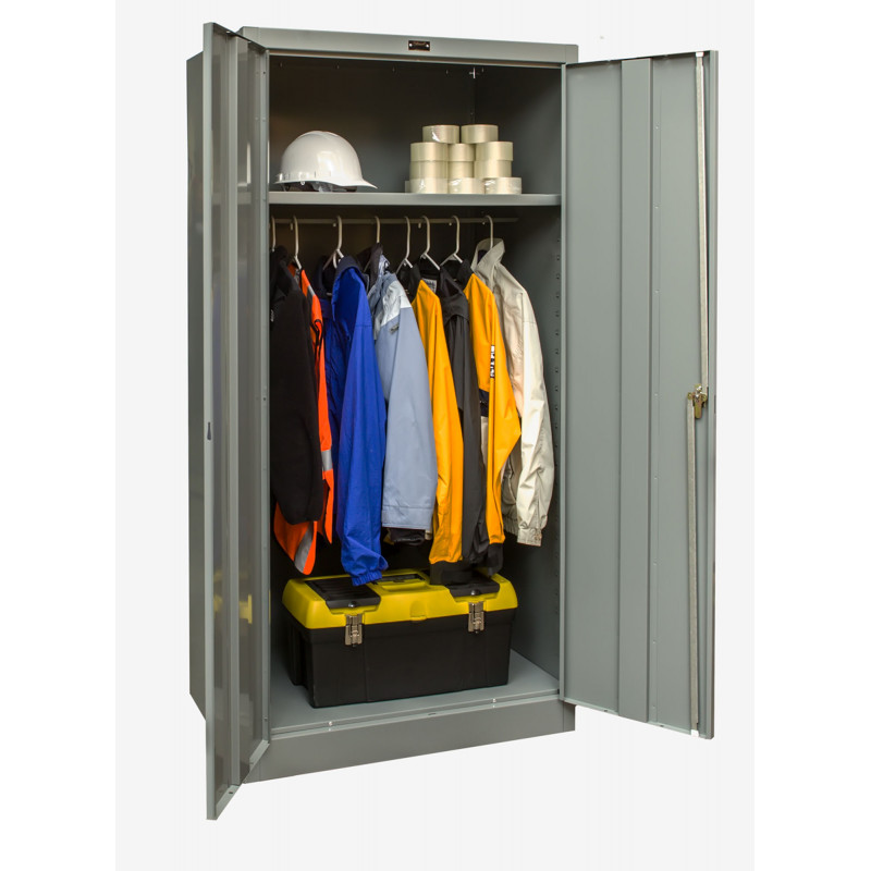 Hallowell 400 Series Stationary Wardrobe Cabinet