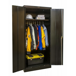Hallowell Industrial Stock 800 Series Stationary Wardrobe Cabinet