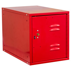 Hallowell Cubix HC121812 Modular Locker with Louvered Door (Relay Red)
