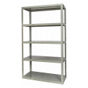  HCS482484-5HG Reinforced Bolted Shelving (Hallowell Gray)
