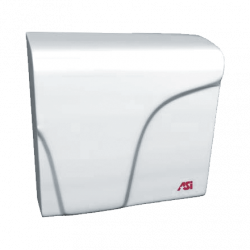 ASI 0165 Profile™ Compact Dryer – Surface Mounted – White