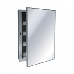 ASI 0953 Medicine Cabinet – Surface Mounted, Stainless Steel