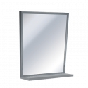 American Specialties, Inc. 10-0537-1630 Fixed Tilt Mirror With Shelf