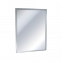 American Specialties, Inc. 10-0600-2460 Stainless Steel Inter-Lok Angle Frame – Plate Glass Mirror