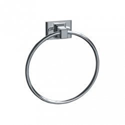 ASI 0785-Z Towel Ring – Surface Mounted, Chrome Plated Zamak