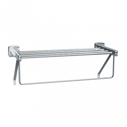 ASI 7310 Towel Shelf With Drying Rod – Surface Mounted