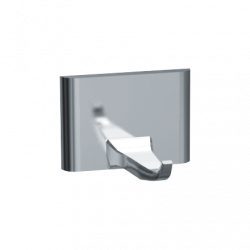 ASI 0740-Z/0745-Z Robe Hook - Surface Mounted, Chrome Plated Zamak