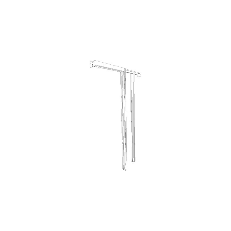Pemko PF28200 Pocket Frame Kits for doors up to 175lbs each