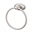 Top Knobs ED5 Edwardian Bath Towel Ring With Oval Backplate