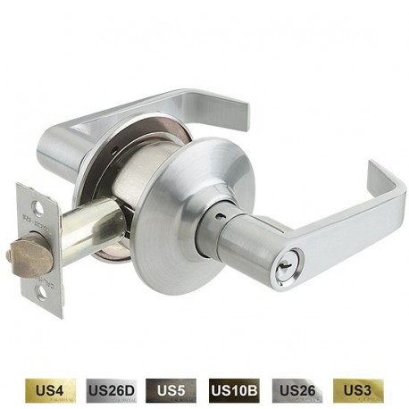 Cal-Royal EPIC 800 Series Light Duty Cylindrical Grade 3 Leverset, Commercial Packaging