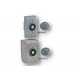 Cal-Royal MDHR DUROMDHR-1 MDHEXT-3 Magneting Door Holder Recessed or Surface Wall Mount