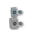 Cal-Royal MDHR DUROMDHR-1 MDHEXT-3 Magneting Door Holder Recessed or Surface Wall Mount