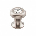 Top Knobs TK84 Serene Hayley Crystal Knob Clear