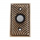 Vicenza D4007 D4007-AN Sanzio Contemporary Rectangle Doorbell