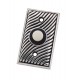 Vicenza D4007 D4007-AB Sanzio Contemporary Rectangle Doorbell