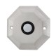 Vicenza D4011 D4011-SN Archimedes Contemporary Octagon Doorbell