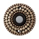 Vicenza D4015 D4015-SN Tiziano Contemporary Round Doorbell