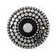 Vicenza D4015 D4015-GM Tiziano Contemporary Round Doorbell