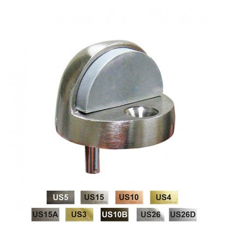 Cal-Royal DSHP18 DSHP18 US5 Solid Brass Dome Stop High Profile