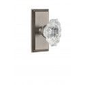 Grandeur Carre Plate w/ Biarritz Crystal Knob