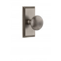 Grandeur Carre Short Plate w/ Fifth Avenue Knob