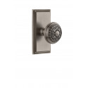 Grandeur Carre Short Plate w/ Windsor Knob