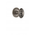 Grandeur Circulaire Rosette w/ Grande Victorian Knob