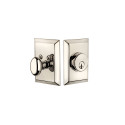 Grandeur Deadbolt w/ Fifth Avenue Plate