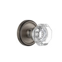 Grandeur Georgetown Plate w/ Chambord Crystal Knob