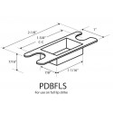 Cal-Royal PDB PDBTS Plastic Dust Box