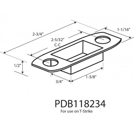 Cal-Royal PDB118234 Plastic Dust Box for T-Strike
