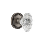 Grandeur Newport Plate w/ Biarritz Crystal Knob