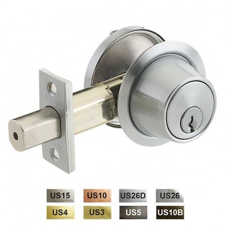 Cal-Royal CB160 CB160 US4KD Series Standard Duty Grade 2 Deadbolts / Dead Latches  Equivalent to Schlage B160