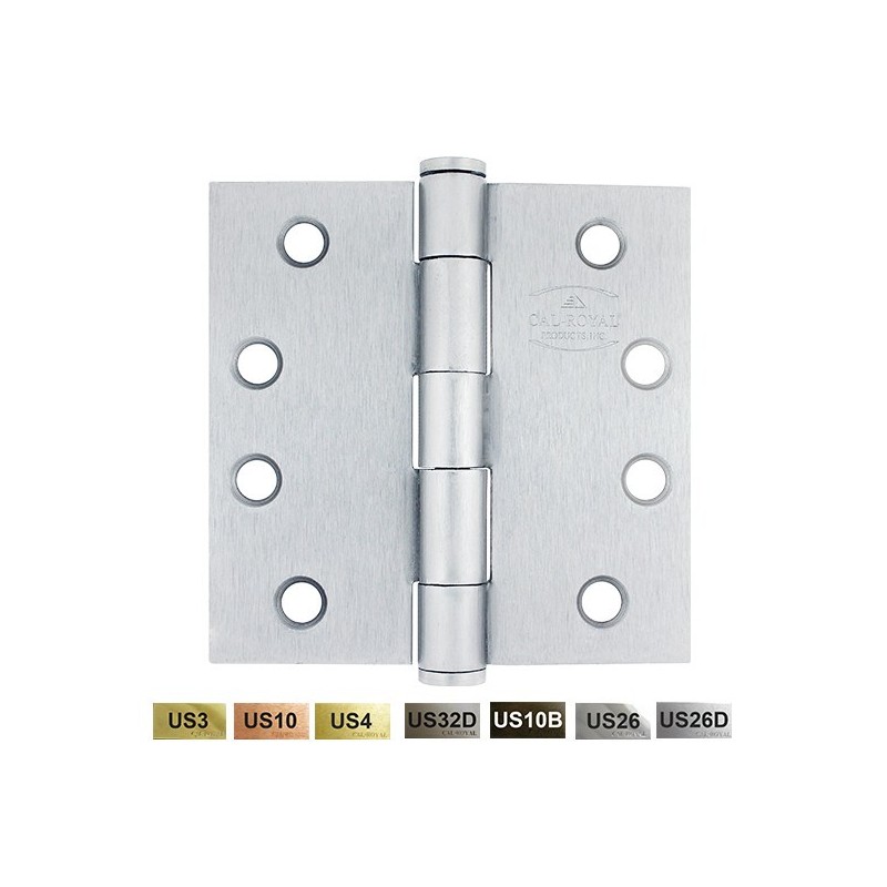 Cal-Royal TBHSC55 Full Mortise, Plain Bearing Hinge 4