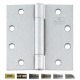 Cal-Royal BB3300 BB3300 US3NRP Full Mortise Heavy Weight Conealed Ball Bearing Hinge, 4 1/2" x 4 1/2"