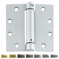 Cal-Royal NEWSH-454 Full Mortise Standard Weight Spring Hinges 4 1/2" x 4"