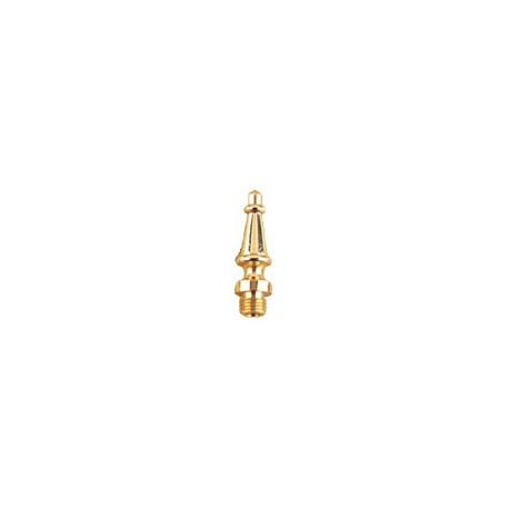 Cal-Royal LIF Decorative Tip For Extruded Solid Brass Hinge,Finish-Bright Brass