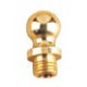 Cal-Royal LIFBL Ball Tip Life Time Finish in Bright Brass (US3)