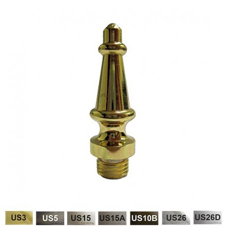 Cal-Royal ST ST US10B Steeple Tip For Extruded Solid Brass Hinge