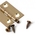 Cal-Royal RESWC349 RESWC349 US26D Wood Screw 3/4" x 9" with Flycut