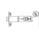 Cal-Royal ULENTL-5 UL-Listed Adjustable Dead Latch with Round Corner Faceplate for Entrance Leversets